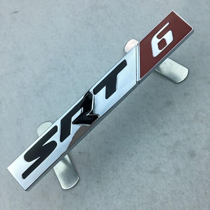 

3d Car Metal Emblems Badges Decal For Srt 6 8 10 New SRT6