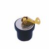 Marine Compression Drain Plug Boat Accessories Brass Screw Type Plug Durable Rubber Seal Plug
