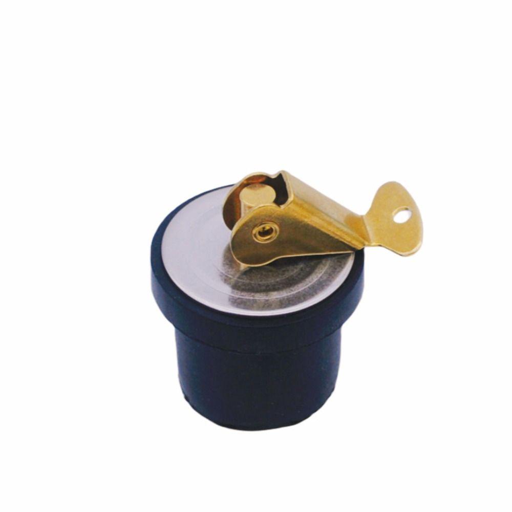 Marine Compression Drain Plug Boat Accessories Brass Screw Type Plug Durable Rubber Seal Plug