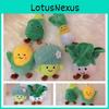 Cute Vegetable Plushie Broccoli Corn Scallion And More