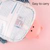 Cute Cat Portable Mini Pocket Fan Rechargeable LED Fill Light with Makeup Mirror