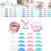 High-quality Silicone Eyelash Curling Pads Set Of Five Pairs In Assorted Colors For Perfect Lash Curls