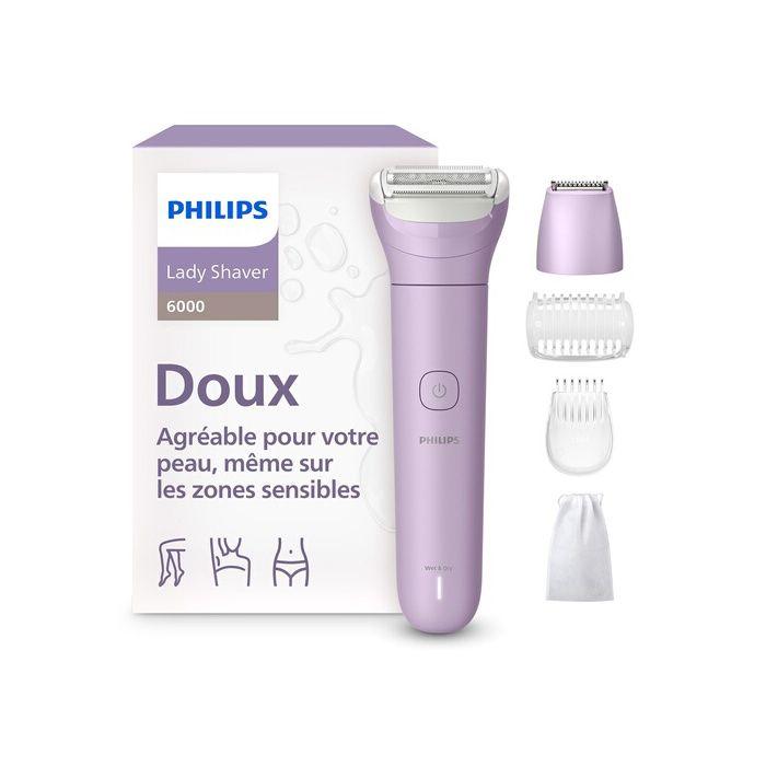 Rasoir électrique pour femmes - PHILIPS - BRL138/00 - Rechargeable - Hypoallergénique - 80 min d'autonomie