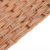 Xmas Tree Faux Rattan Cover Foldable Faux Wicker Tree Base Basket Delicate Tree Stand Cover for Christmas Tree Ring Skirt Basket