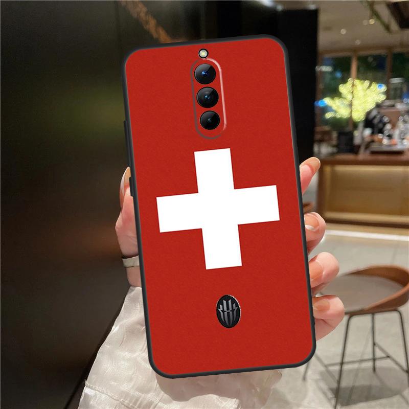 

Чехол для телефона с флагом Швейцарии для ZTE Nubia Red Magic 9 Pro Plus 6 7 8 Pro 6S 7S 8S Pro Plus 5G 5S 6R Red Magic 8 Pro Plus
