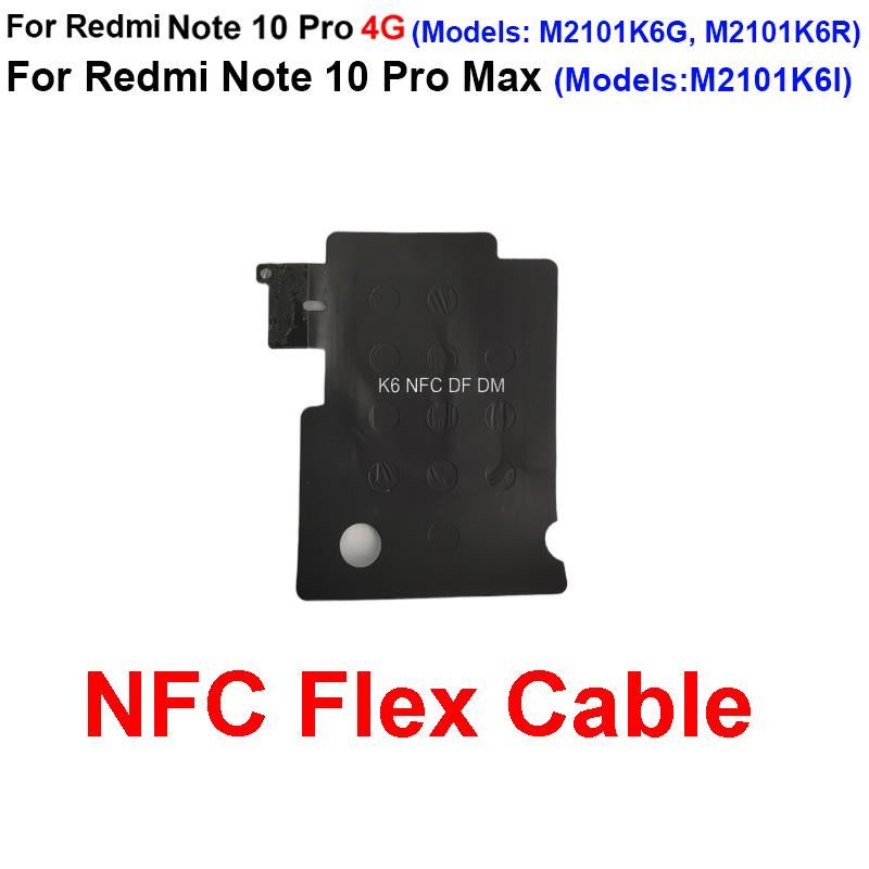 Per Xiaomi Redmi Note 10 Pro Max Telaio Centrale Supporto Cornice con Tasti Laterali Volume Cover Alloggiamento NFC