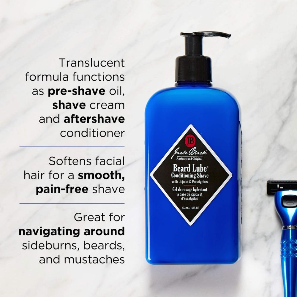 Jack Black Beard Lube  Conditioning Shave 6 Oz 177 Ml