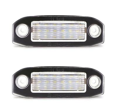 LED osvětlení registrační značky 2x650lm, kompatibilní s vozy Volvo, 12V terénní, 2 ks