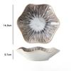 Japanese Ceramic Lotus Leaf Dipping Dish Set