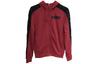 Sweatshirts Men's Maroon Hooded Moderate Cardigan 845162-09
