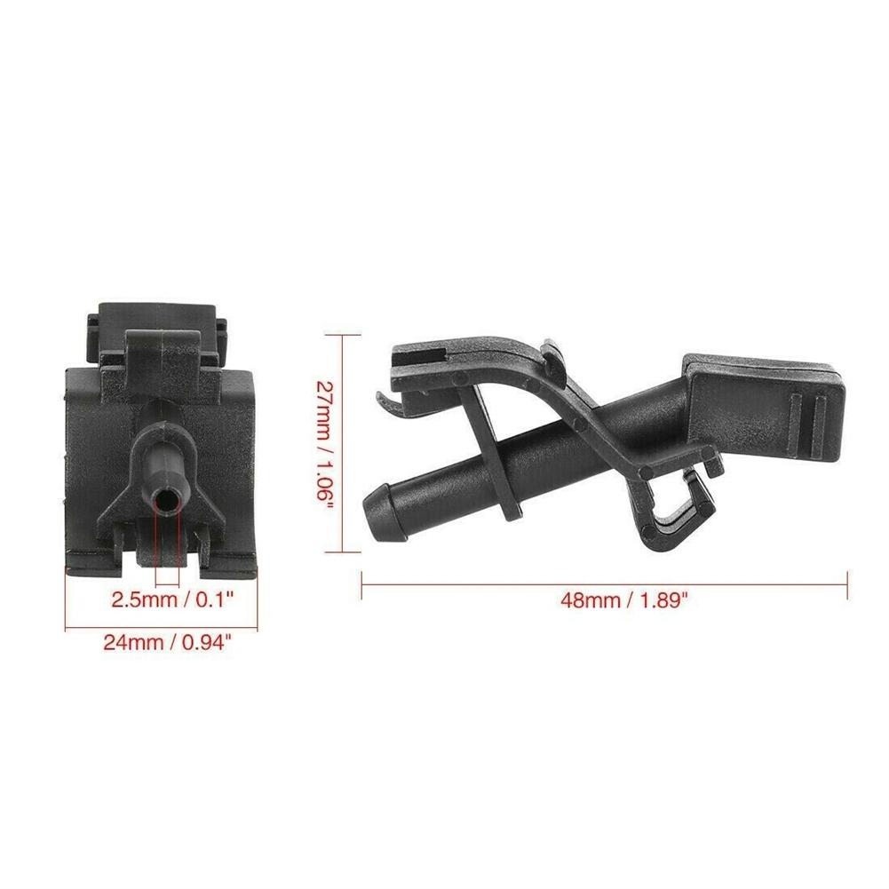 Brand New Windscreen Washer Nozzle Plastic 2pcs/Set