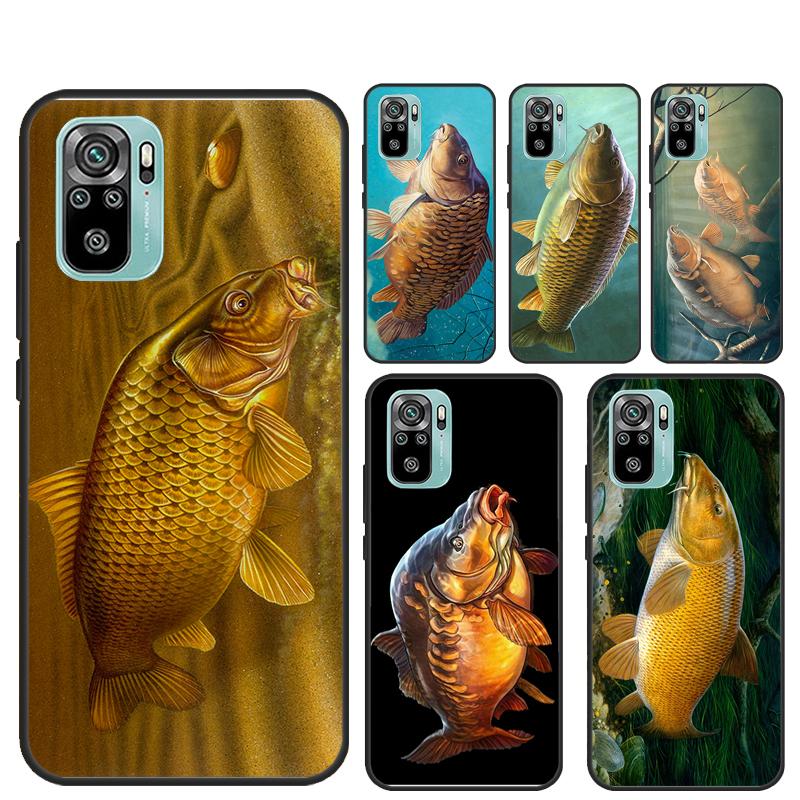 Carp Fishing Funda For Xiaomi Redmi Note 14 13 Pro 12 11 9 10 9S 10S 11S 12S Redmi 14C 10C 12C 13C Case