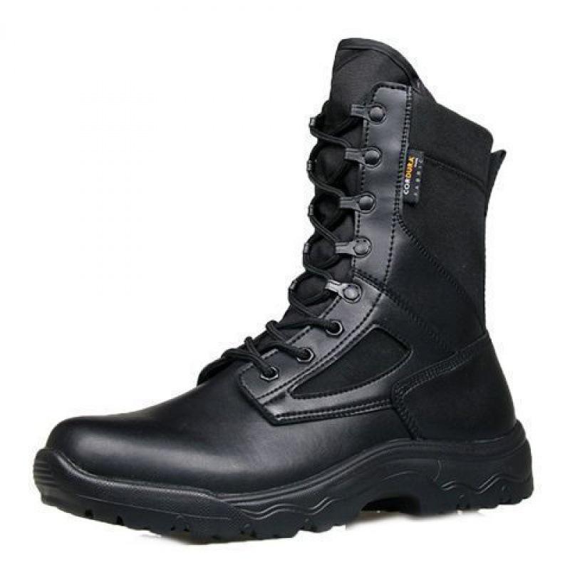 Мужские сверхлегкие водонепроницаемые дышащие тактические ботинки — высокие, нескользящие, амортизирующие ботинки Martin для лета. 42