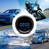 2" 52mm Blue Digital LED Tachometer Psi Bar Boost Gauge Vacuum Gauge Water Oil Temp Gauge Oil Press Gauge Voltmeter For 12V Car