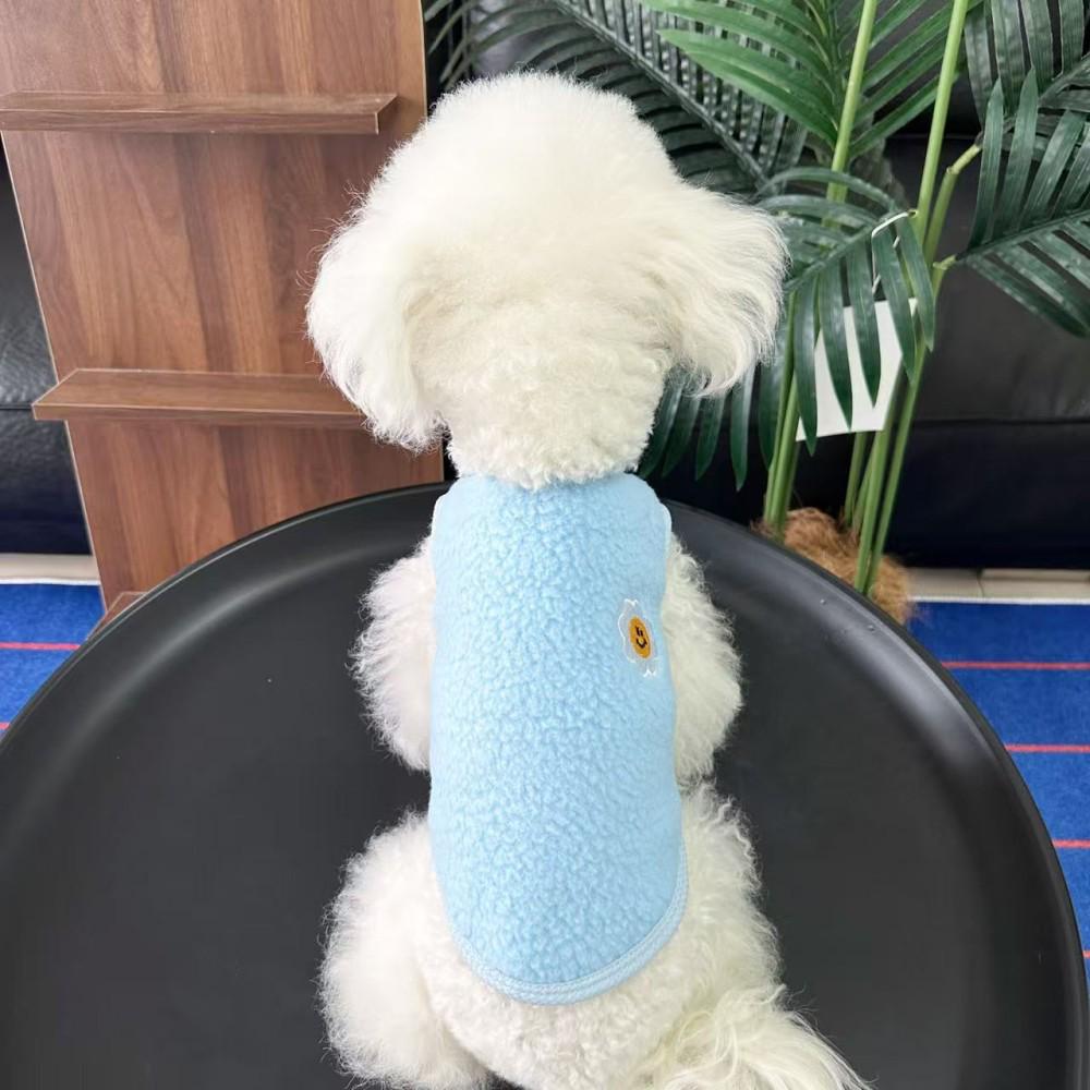 Winter Plus Velvet Warm Pet Vest for Small-Medium Dogs & Cats - Cozy Plush Cold Protection