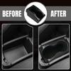 Black Center Console Cup Holder Storage For Porsche for Boxster 996 986 1997-2004 for 911 1997-2004 for Carrera 1999-2004