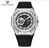 PAGANI DESIGN YS007 Men Mechanical Wristwatch Luxury Brand Japan 8217 Movement Hollow Waterproof Watches