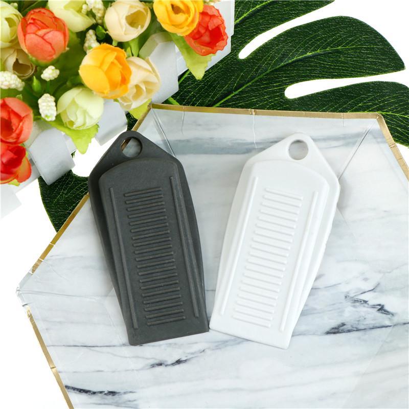 Engineered Rubber Door Stopper Securely Holds Against Finger Bump Injuries
