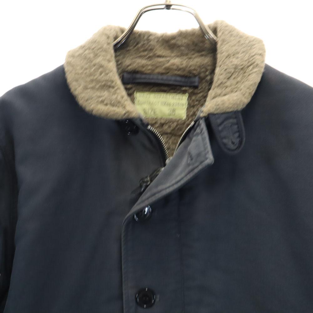 Buzz Rickson's Toyo Enterprises BR12030 Replica Nume Real Departamentul Marinei Jachetă de Punte N-1 pentru Bărbați Folosită