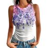 Tanktops für Damen Ärmellos Hoher Halsausschnitt Sommerlich Lässig Gerippt Schlanke Shirts Racerback Strandurlaub Kleidung