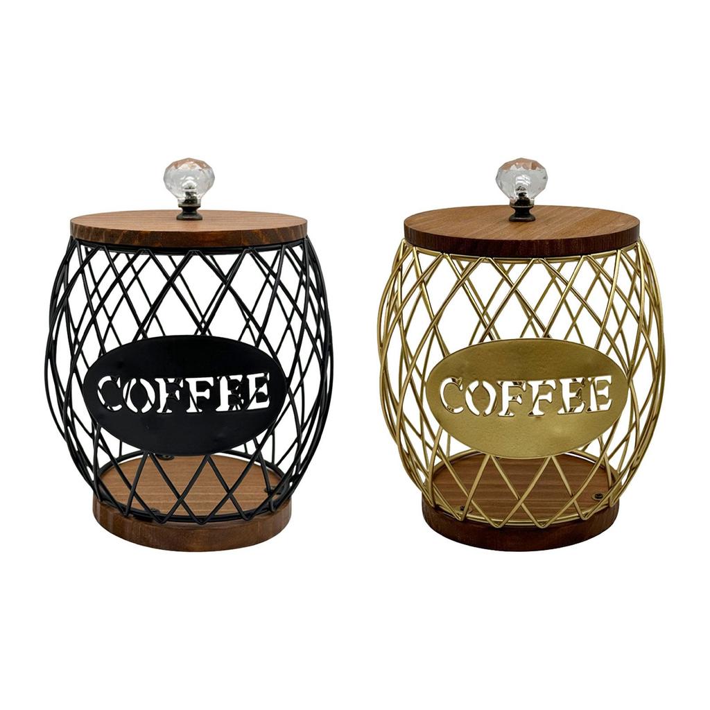 Coffee Pod Holder Large Capacity Coffee Capsule Basket for Hotel Cafe Family
