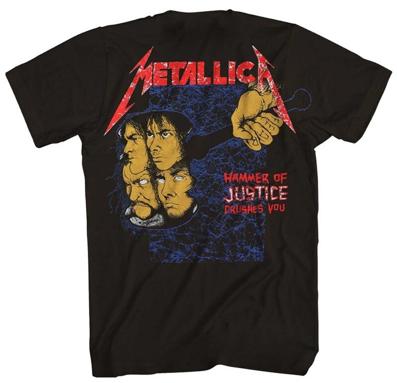 Νέο Αυθεντικό Metallica Harvester of Sorrow Damaged Justice Heavy Metal T-Shirt Υψηλής ποιότητας Πολυτελείας Είναι για Άνδρες και Γυναίκες Τοπ Y2k