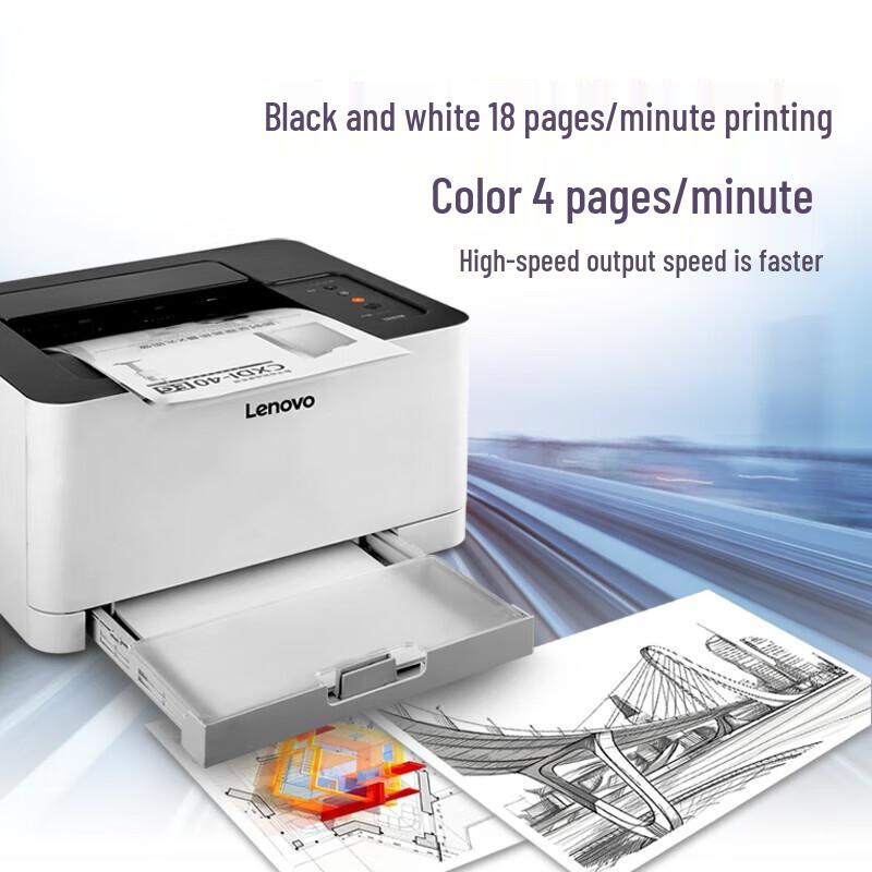 Lenovo CS1831W Wireless Color Laser Printer CN Plug (adapter Included)