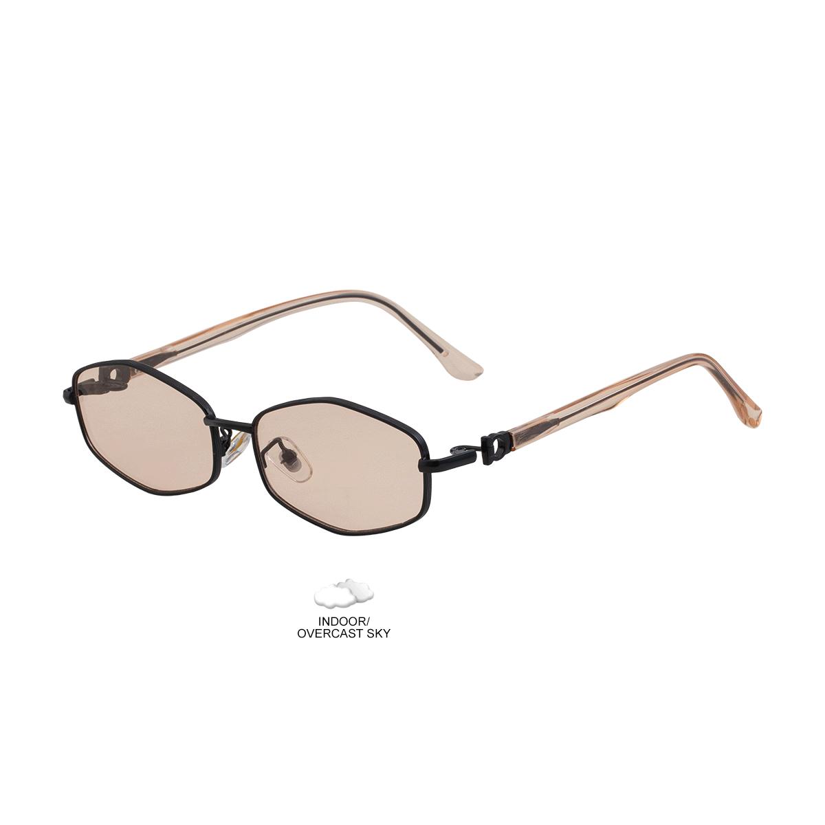 JYL TS Women s Photochromic Polygon - Unique Outdoor Trendy Shades WF-5G302 c-343 поле серого