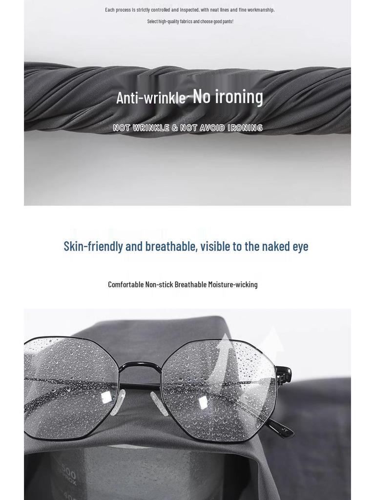 Women's Ice Silk Micro-Flare Pants, Sun Protection, Slimming, Cool Summer Casuals