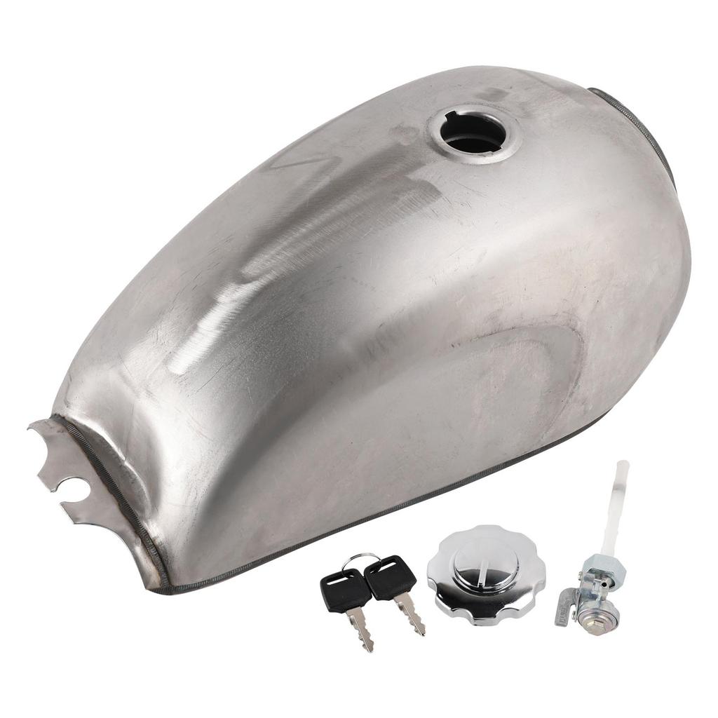 Unpainted Motorcycle Fuel Gas Tank For CF Moto Mandrill Cafe Racer 2.4 Gallon 9L