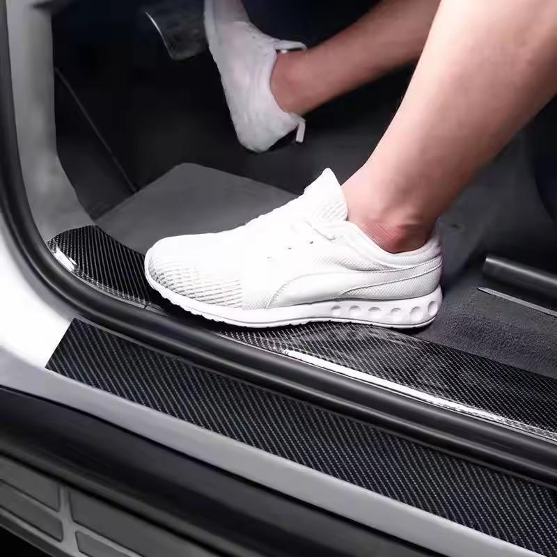 Black Matte Car Vinyl Sticker 5D Carbon Fiber Film Waterproof Car Styling Wrap Roll Motorcycle Decoration Films