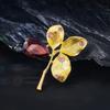 Premium Sense Alloy Brooch Women's Summer Anti-light Clothing Men's Decorative Hat Pin Pendant Jewelry Wholesale Accessories