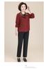Plus Size Women's Lapel Maternity Coat, Spring/Autumn Jacket for Middle-Aged & Elderly, 50s-60s Fashion.