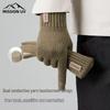 MISSION UV Men's Warm Thick Knit Touchscreen Gloves MUS091