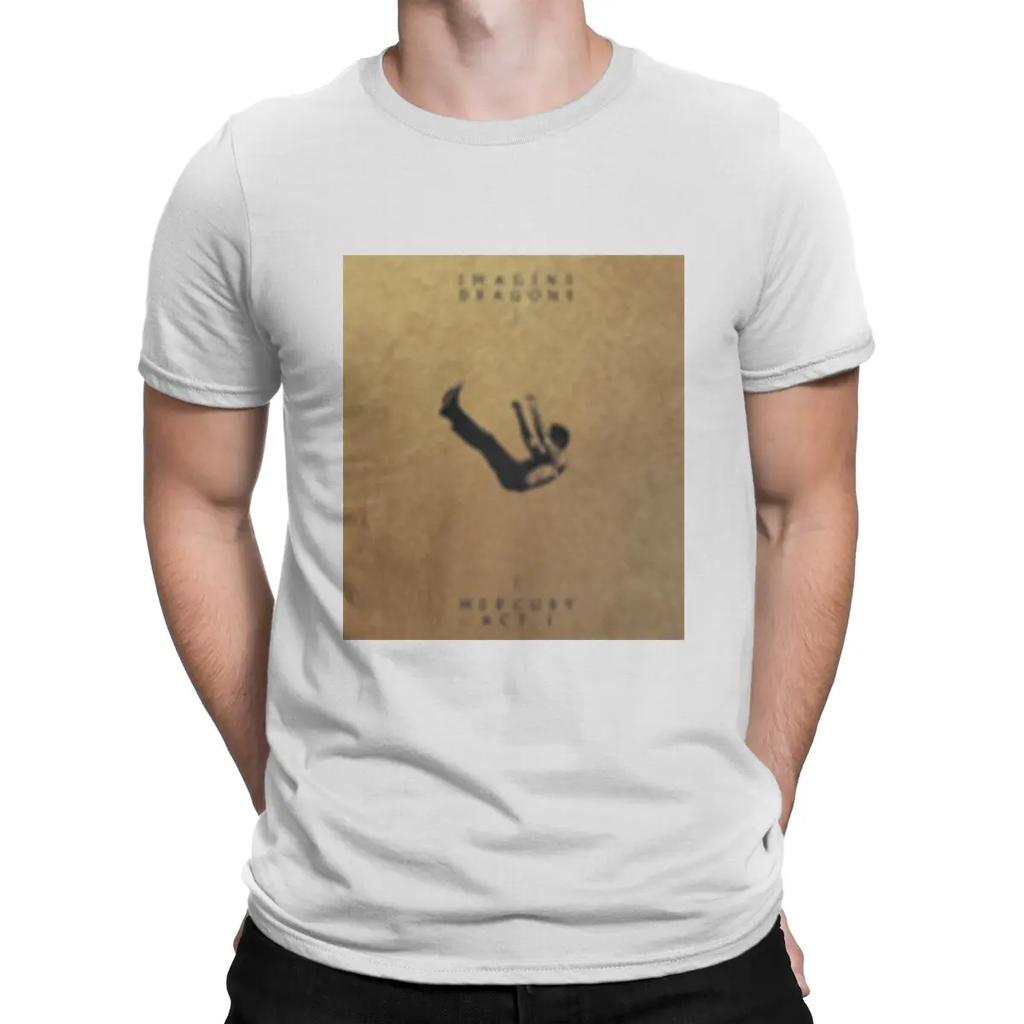 Funny Imagine Mrcle Mercury T-Shirts Round Neck Cotton T Shirt Grammy Award For Best Rock Short Sleeve Tees Gift Clothes Unisex