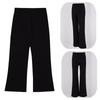 Kids Boys Jazz Dance Performance Pants: Classic Stretchy Boot Cut Trousers for Stage Show & Competition Outfit