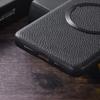 Lychee Leather Magnetic Phone Case For Google Pixel 9 Pro XL For Magsafe Magsafing Cover For Pixel 9 Pro XL 8a 7 6 Pro Holster Protective Back Cover