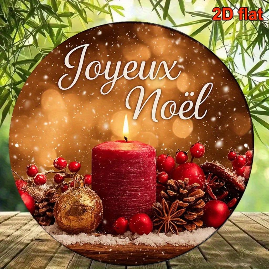 2D Flat Metal Wall Sign Decor