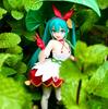 20cm Neue Blumenfee Hatsune Miku Figur grünes Blatt Daumeschingel Königliche Hoheit Prinzessin MIKU süße Anime Figur Geschenkpuppe