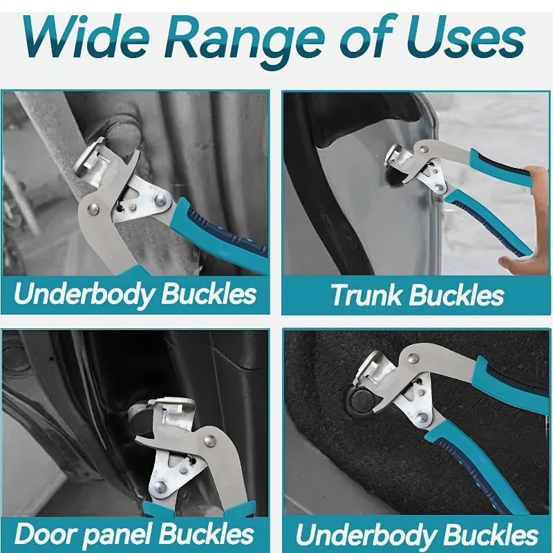 Πένσα Αφαίρεσης Επενδύσεων Βαρέως Τύπου με Αντιολισθητική Λαβή Πολυλειτουργικό Εργαλείο για Καρφιά Κλιπ Πριτσίνια Πάνελ Αυτοκινήτου Φορτηγού Μοτοσυκλέτας