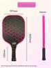 Cross Pickleball Racket Set: Thickened Fiberglass Design for Popular Global Sport
