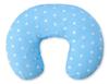 Bean-shaped Nursing Pillow + Removable Cover - Blue Stars