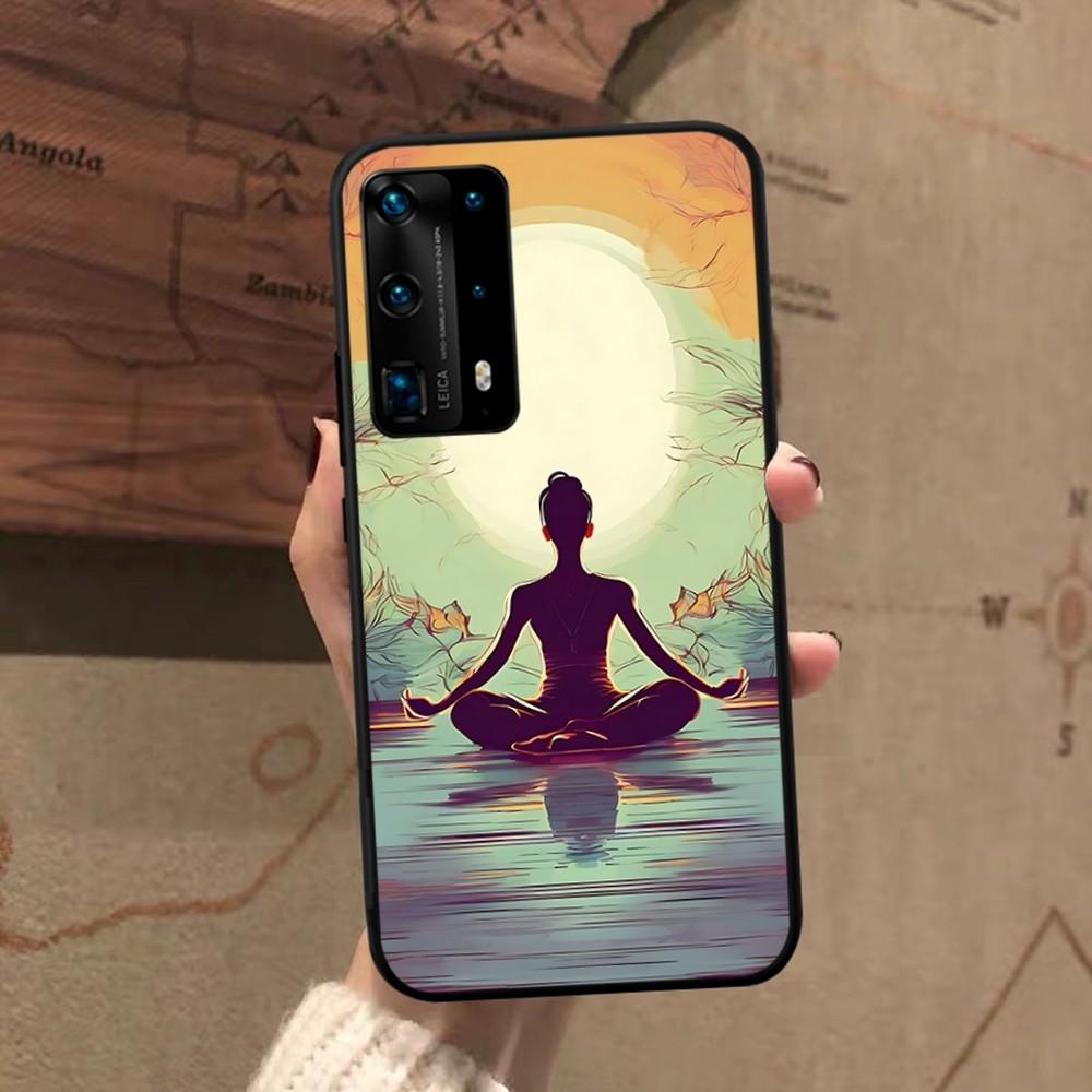 The Yoga Phone Case For Huawei P 8 9 10 20 30 40 50 Pro Lite Psmart Honor 10 Lite 70 Mate 20lite