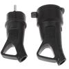 EU Rubber Waterdichte Stekker Contactdoos Elektrisch Geaard Europese Connector Met Deksel Ip54 Voor Doe-het-zelf Stroomkabel Snoer 16A 250V