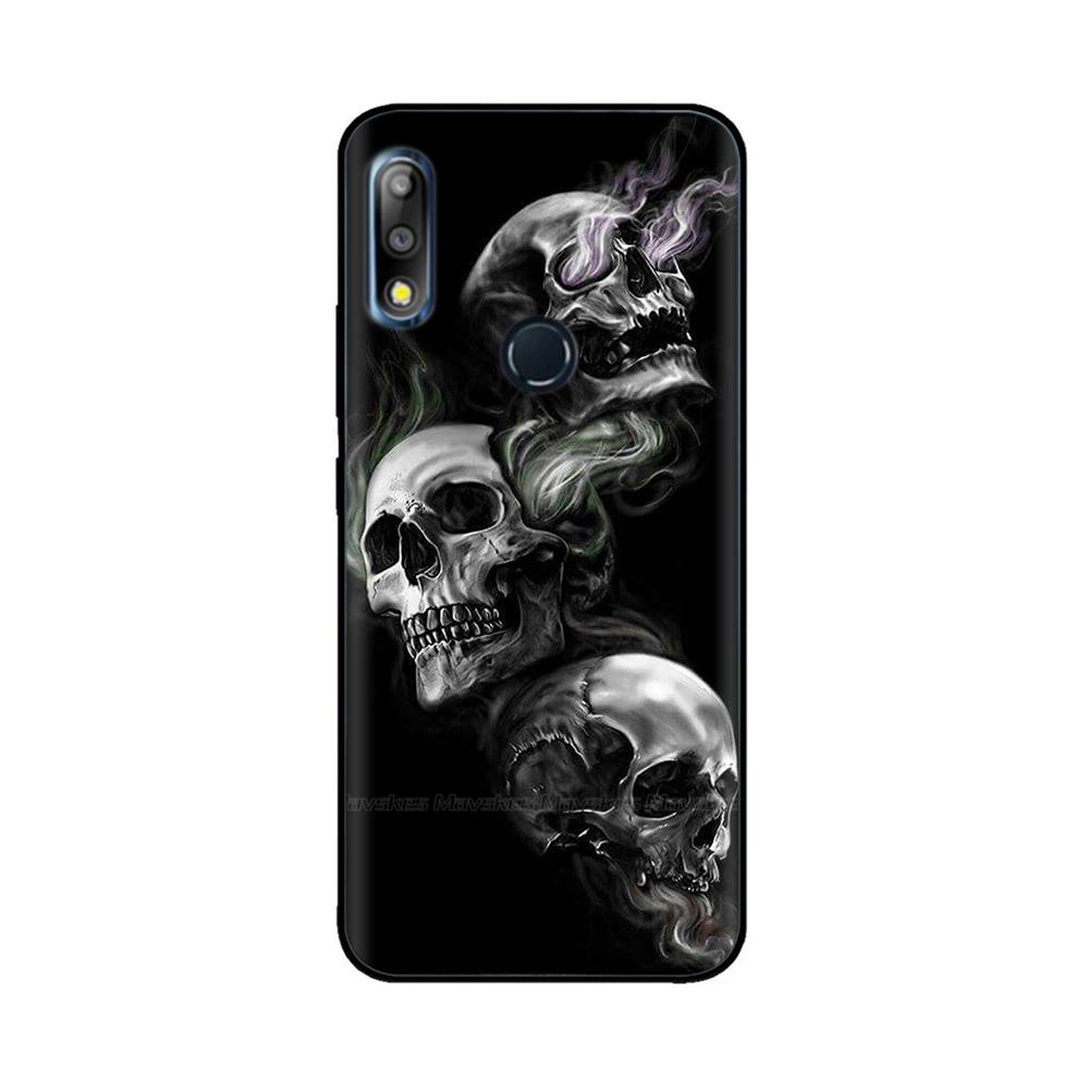 Pro pouzdro Asus ZenFone Max Pro M2 ZB631KL ZB633KL Měkký silikonový černý kryt telefonu Pro pouzdro Asus ZenFone Max Pro M1 ZB602KL Capa