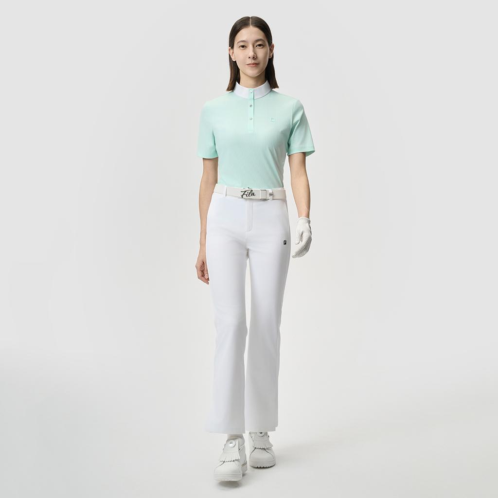 New FILA AthleticsGolf Collection Regular T Shirt Women's Cardamom Cyan A11W525119F-TQ