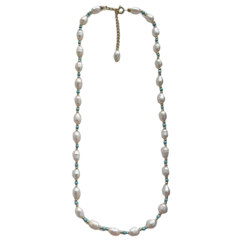

Elegant Pearls Necklace Women Bead Necklace Fashion Jewelry Elegant Accessory Imitation Pearls Texture for Any Outfit 1