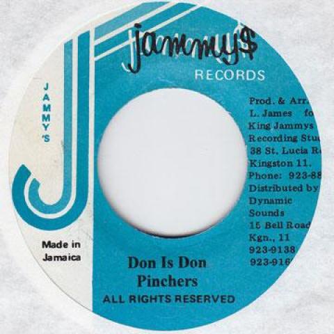 

7inch Record PINCHERS - Don Is Don Jammys 1987 Jamaica Reggae, Ska & Dub