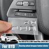 Adesivo Protetor do Botão Drop do Volante Decoração de Interior Para BYD ATTO 3 EVO Yuan Plus 2026