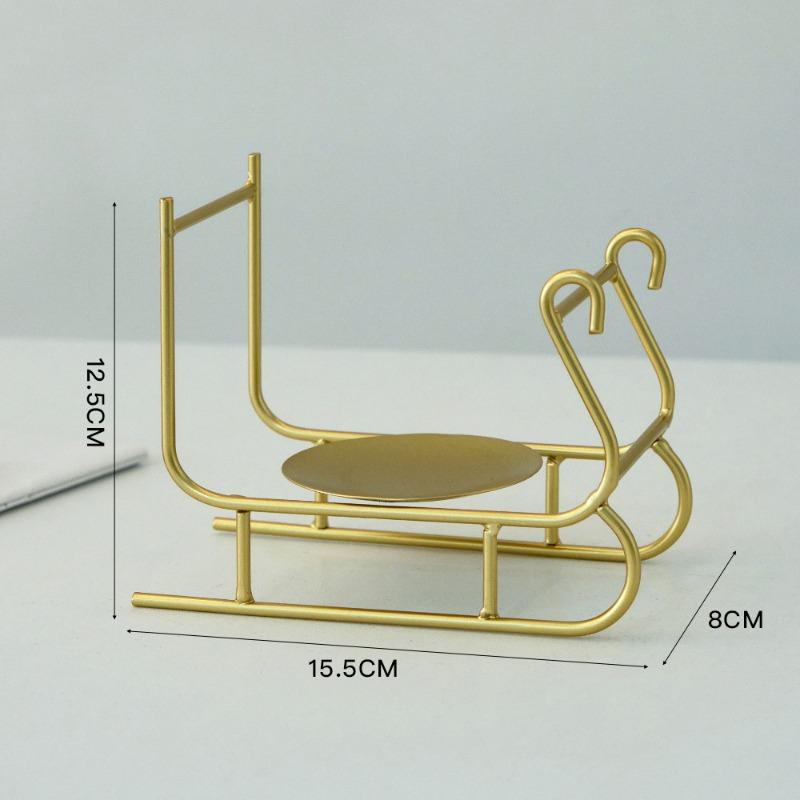 

Рождественские декоративные подсвечники, железные подносы для свечей и реквизит для создания романтической атмосферы для ресторанов чёрный